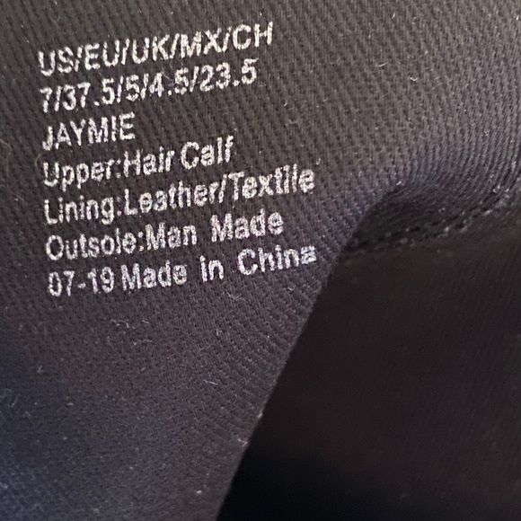 Katherine Kelly Jaymie Leopard Boot 7.5 NWT - Picture 6 of 9